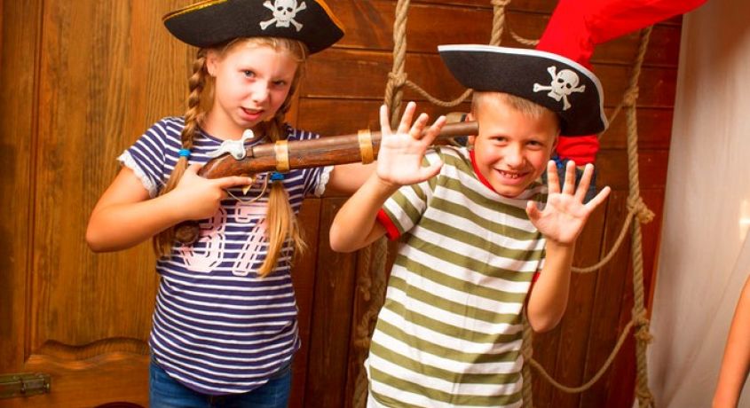 Всем ни с места! Участие в квесте «Пираты Карибского моря» для детей от компании «Lobotomy» со скидкой 55%