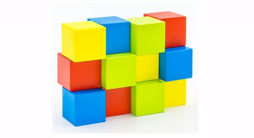 Фантазируй, тренируй память, запоминай цвета! Скидки 50% на покупку развивающих кубиков «Алатойс» от интернет магазина «Нижегородский почемучка».