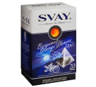 Чай Svay Черный с бергамотом (20 пирамидок по 2,5 г)