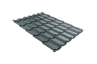 Металлочерепица классик 0,5 Rooftop Matte RAL 7016 антрацитово-серый