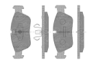 Комплект тормозных колодок, дисковый тормоз арт: SCT Germany SP 433 PR