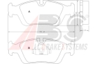 Комплект тормозных колодок, дисковый тормоз арт: A.B.S. P06024