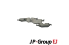 Комплект тормозных колодок, дисковый тормоз арт: JP GROUP 1463700210