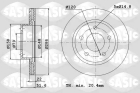 Тормозной диск арт: SASIC 9004512J