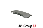 Комплект тормозных колодок, дисковый тормоз арт: JP GROUP 1563600110