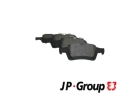 Комплект тормозных колодок, дисковый тормоз арт: JP GROUP 1263700610