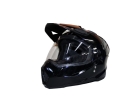  Шлем (мотард) Ataki JK802 Solid черный глянцевый XL