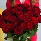 Букет цветов (35 красных роз)