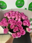 Букет цветов (35 розовых роз)