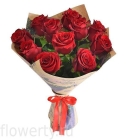 Букет цветов (11 красных роз)