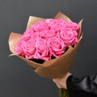 Букет цветов (15 розовых роз)