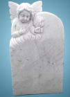 Памятник детский из мрамора на могилу №4