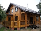 Проект деревянного дома из профилированного бруса