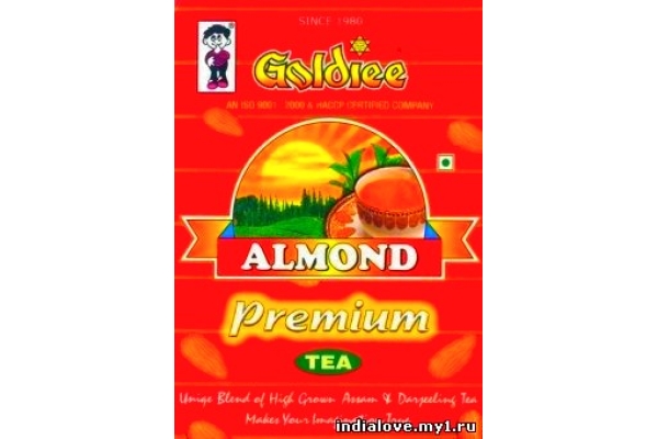 Чай Goldiee Almond Premium 250 г