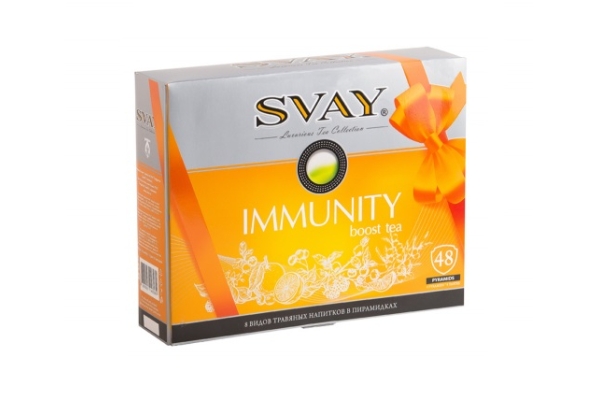 Набор чая Svay Immunity boost 48 пирамидок