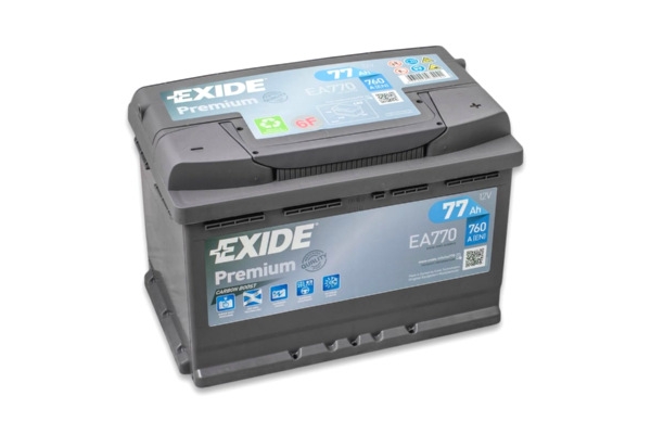 Стартерная аккумуляторная батарея арт: EXIDE EA770