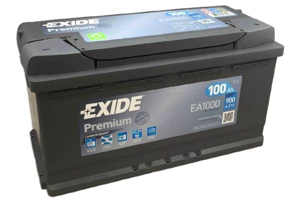 Стартерная аккумуляторная батарея арт: EXIDE EA1000