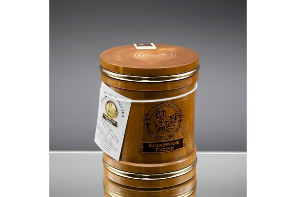 Подарок с цветочным мёдом «Чиляк темный с обручем»