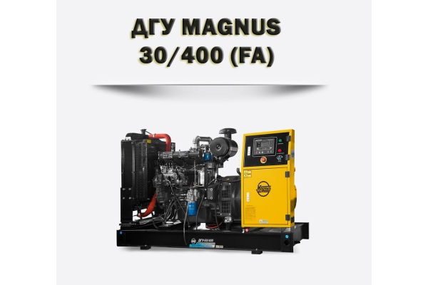 Дизельный генератор MAGNUS 30/400 (FA)