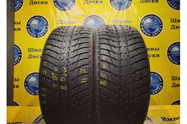 Зимние шины б/у Nokian Tyres WR SUV 3 235/50 R18 101V (липучка)