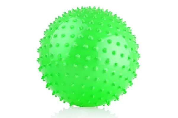 Мяч ёжик d120мм Альпина пласт (зеленый)