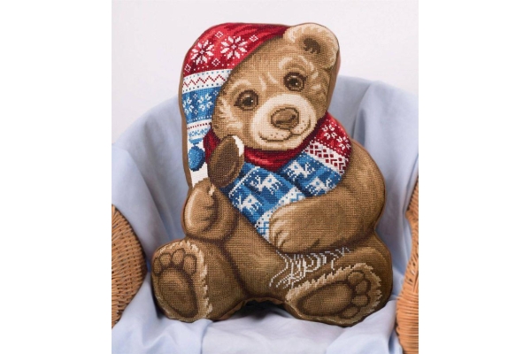 Набор для вышивания Panna Подушки «Мой Медвежонок» 34*43см ПД-1877