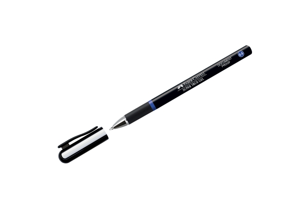 Ручка-роллер Faber-Castell "Super True Gel" синяя, 0,5мм, одноразовая