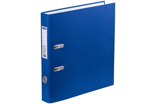 Папка-регистратор OfficeSpace,  50мм, бумвинил, синяя