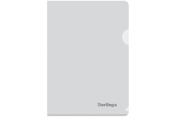Папка-уголок Berlingo, А5, 180мкм, прозрачная