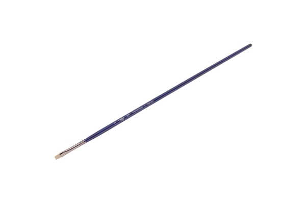 Кисть художественная синтетика упругая Гамма "Манеж", плоская №2, длинная ручка