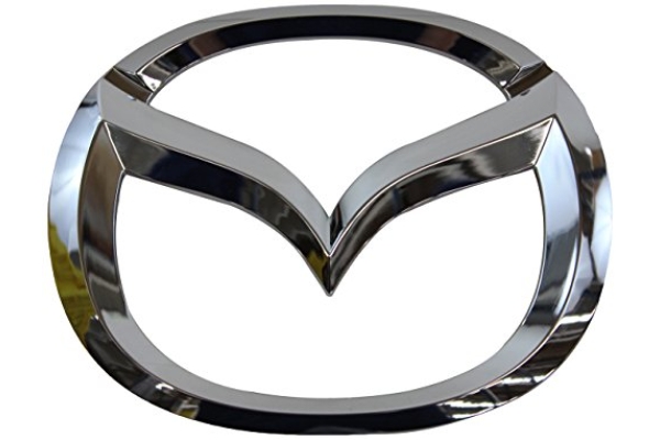 Знак капота Mazda  8см (на скотче) 
