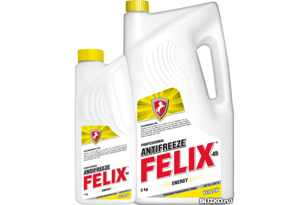 Антифриз желтый (5кг) Felix Energy