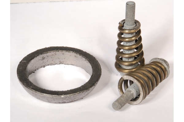 Комплект крепления резонатора (кольцо метал. с болтами и пружинами)