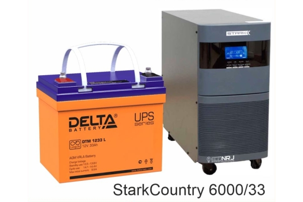 Stark Country 6000 Online, 12А + Delta DTM 1233 L