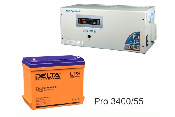 Энергия PRO-3400 + Delta DTM 1255 L