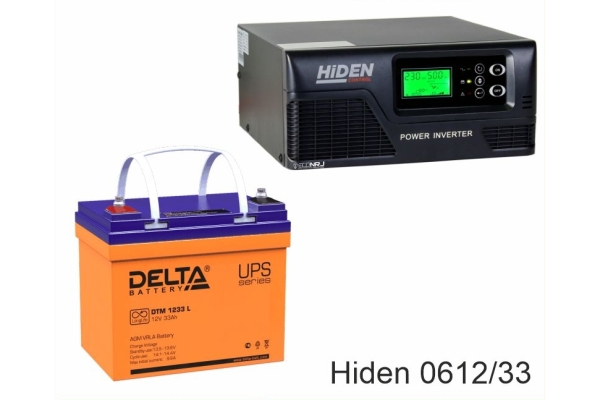 ИБП Hiden Control HPS20-0612 + Delta DTM 1233 L