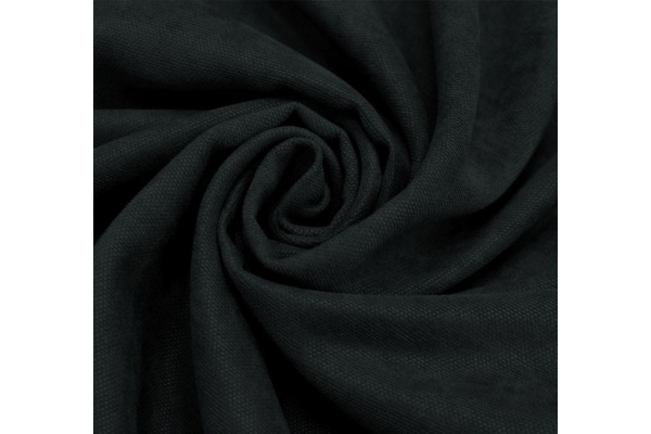 Современные шторы в спальню «Канвас темно-серый»