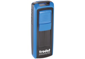 Штамп карманный Trodat Pocket Printy, пластик, 47*18мм, синияя подушка (148921)
