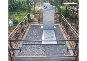 Установка мраморного памятника