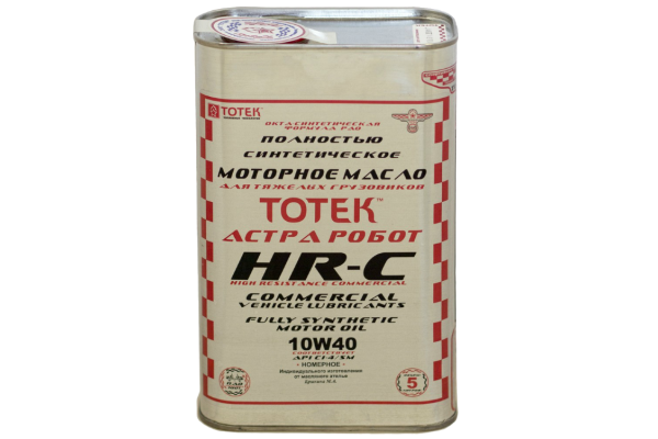 Моторное масло TOTEK HR-Commercial SAE 10W40