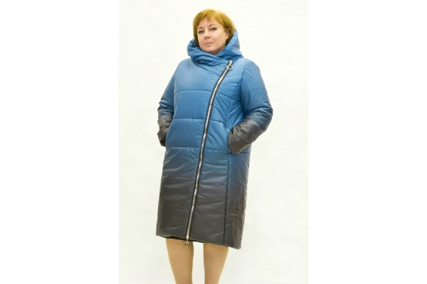  Женское зимнее пальто Корнелия (синий)