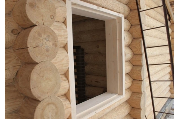 Окосячка деревянного дома