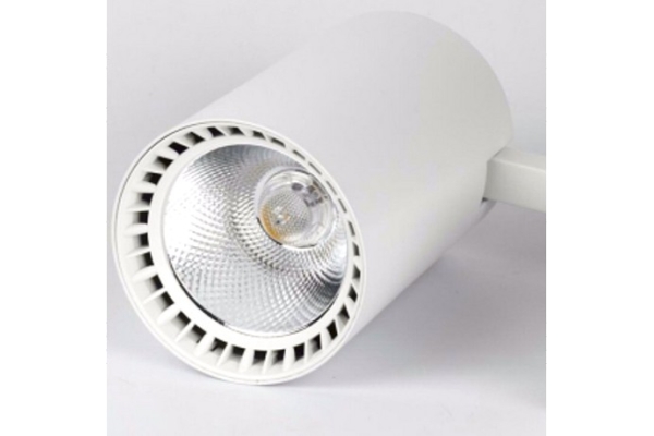 Трековый светодиодный светильник Spotlight трехконтактный белый