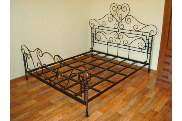 Кованая кровать ККР-2