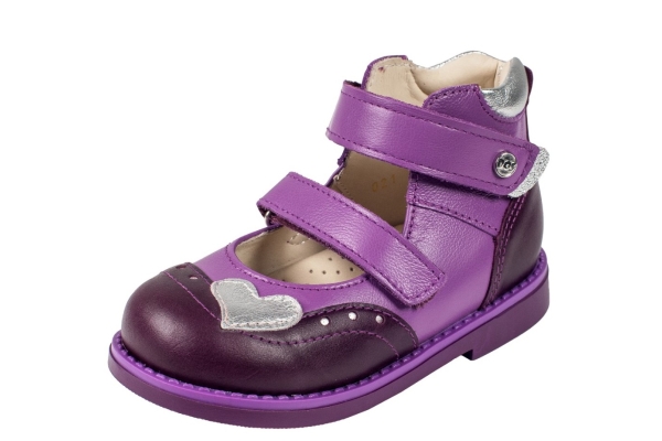 Туфли детские BOS 021-811 фиолетовые