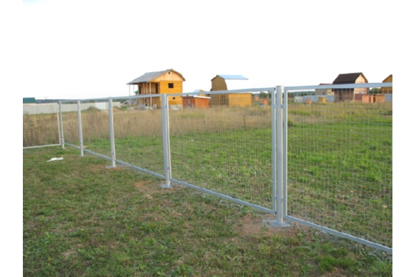Забор из рабицы для частного дома