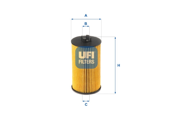 Масляный фильтр арт: UFI 25.064.00