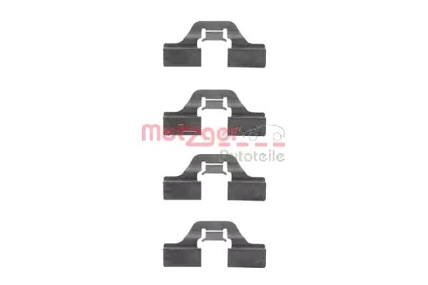 Комплектующие, колодки дискового тормоза арт: METZGER 109-1211