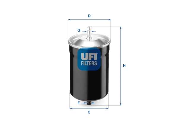 Топливный фильтр арт: UFI 31.500.00