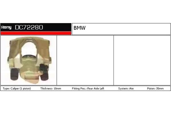Тормозной суппорт арт: REMY DC72280